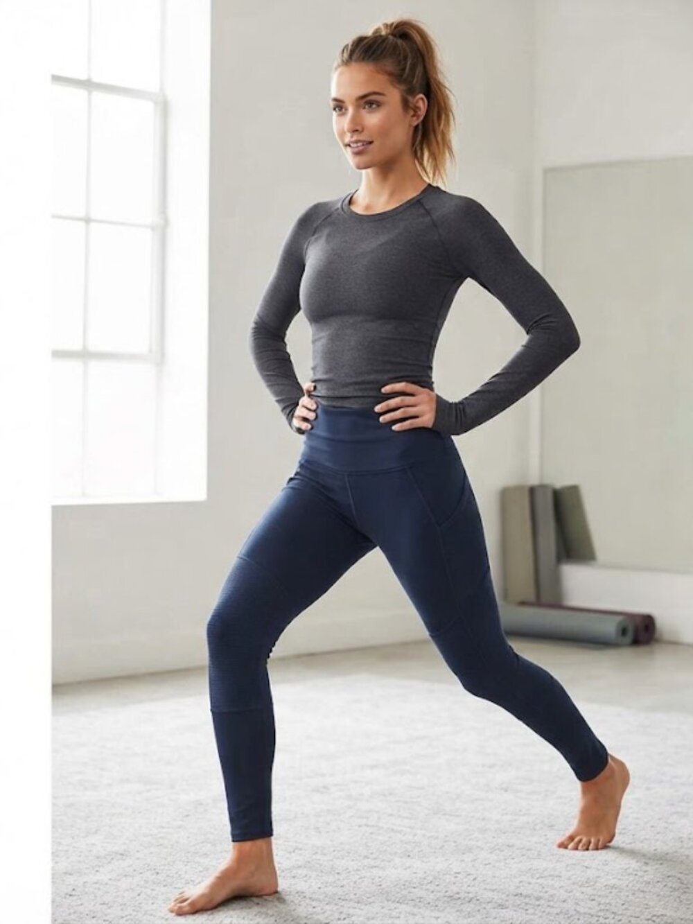 Free People movement Sport Grey Legging XSMALL